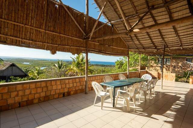 Deck of House 11 with estuary view